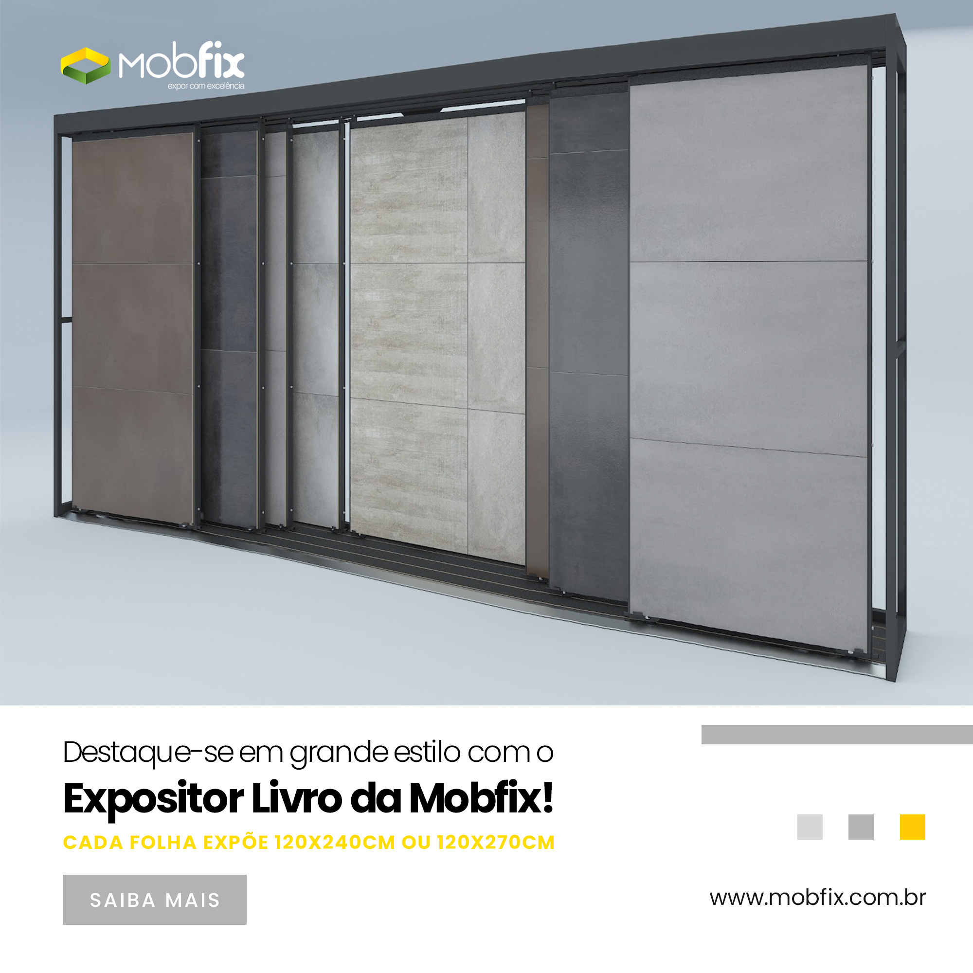 Expositor Livro da Mobfix