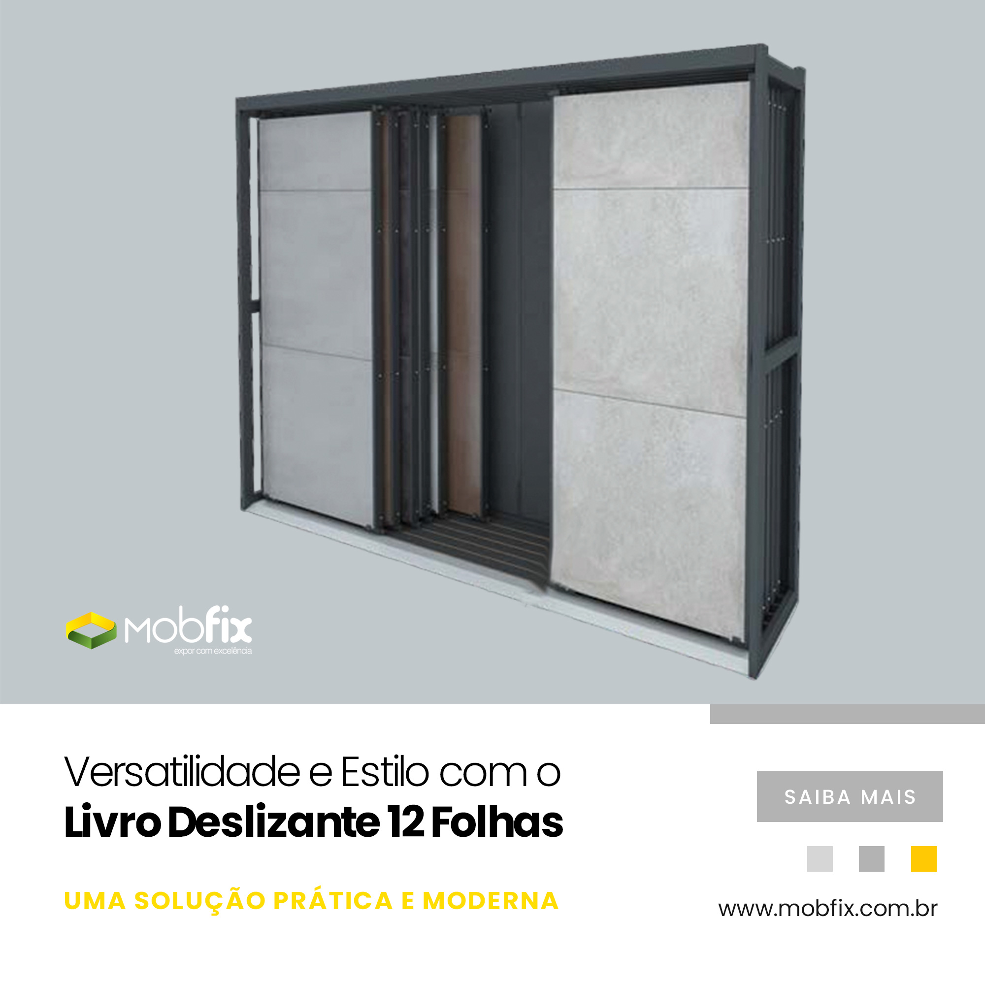 Livro Deslizante 12 Folhas