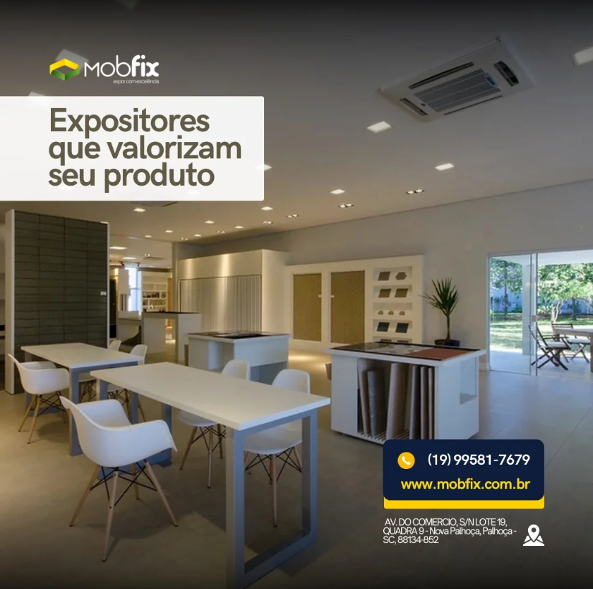 ✨ Expositores que valorizam seu produto! ✨