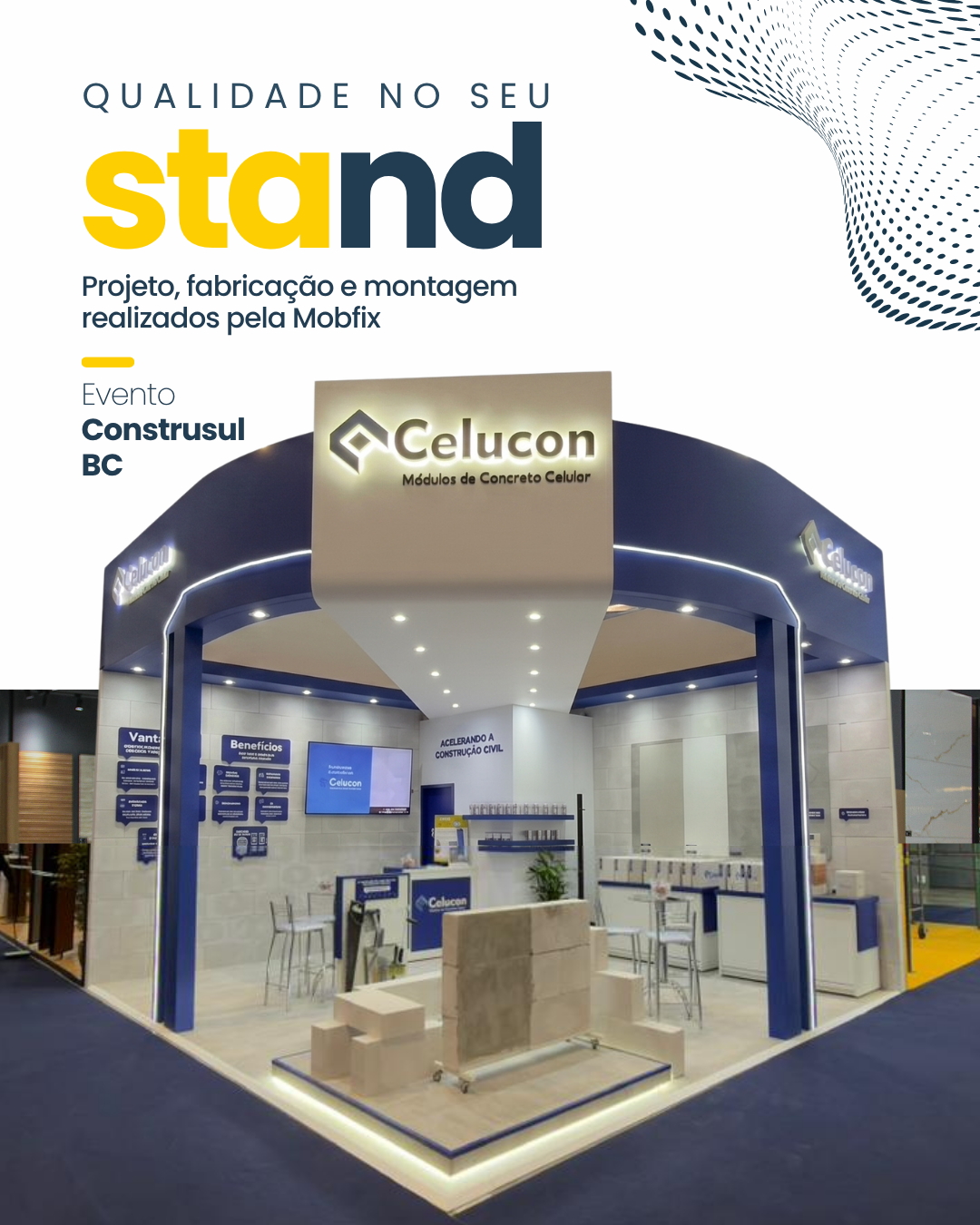 Stand Celucon na Construsul BC