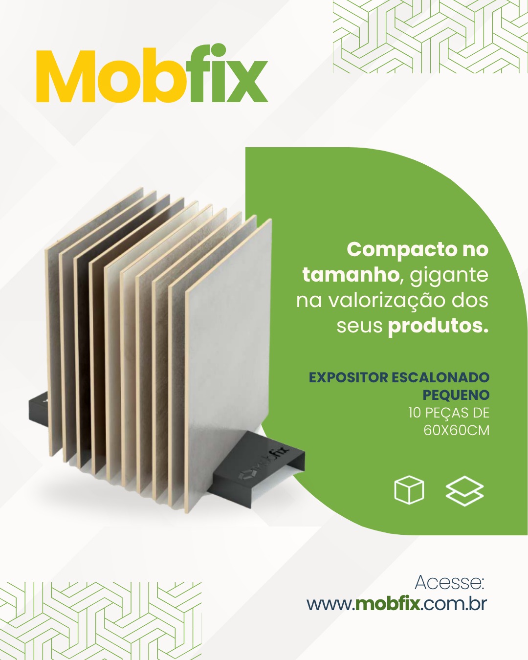 Expositor Escalonado Pequeno